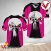 Ghost Head White Skull Dunkin Donut Baseball Jersey, Perfect Gifts For Fans - Vesles2014S