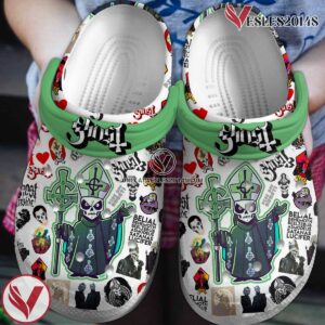 Ghost Music Crocs Crocband Clogs Shoes, Unique Gifts For Fans Style 2 - Vesles2014S
