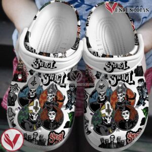 Ghost Rock Band Music Crocs Crocband Clogs Shoes, Unique Gifts For Fans Style 1 - Vesles2014S