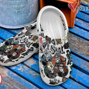 Ghost Rock Band Music Crocs Crocband Clogs Shoes, Unique Gifts For Fans Style 1 - Vesles2014S 4