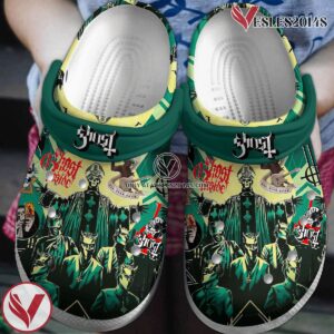 Ghost Rock Band Music Crocs Crocband Clogs Shoes, Unique Gifts For Fans Style 4 - Vesles2014S