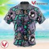 Ghost Type Pokemon Pokemon Hawaiian Button Up Shirt, Perfect Gifts For Anime Lovers - Vesles2014S