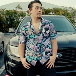 Ghost Type Pokemon Pokemon Hawaiian Button Up Shirt, Perfect Gifts For Anime Lovers - Vesles2014S 2