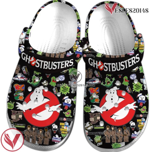 Ghostbusters Movie Crocs Crocband Clogs Shoes Comfortable For Men Women and Kids Style 2 - Vesles2014S 2