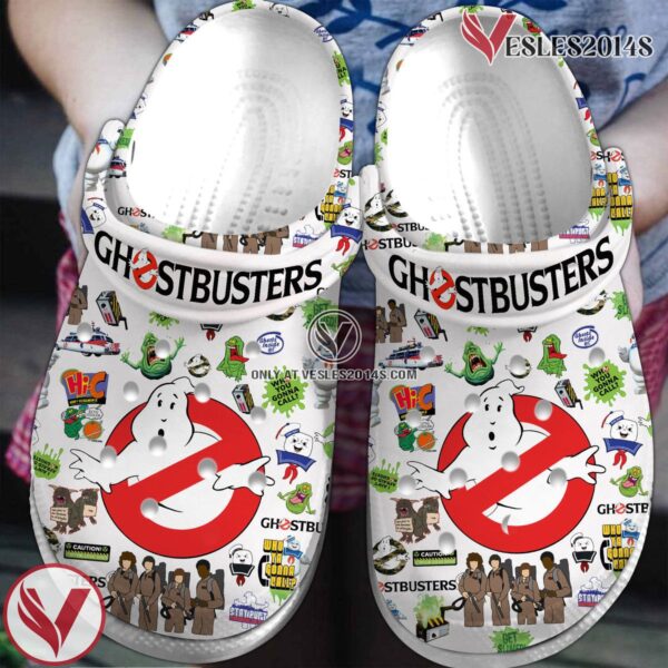 Ghostbusters Movie Crocs Crocband Clogs Shoes Comfortable For Men Women and Kids Style 5 - Vesles2014S
