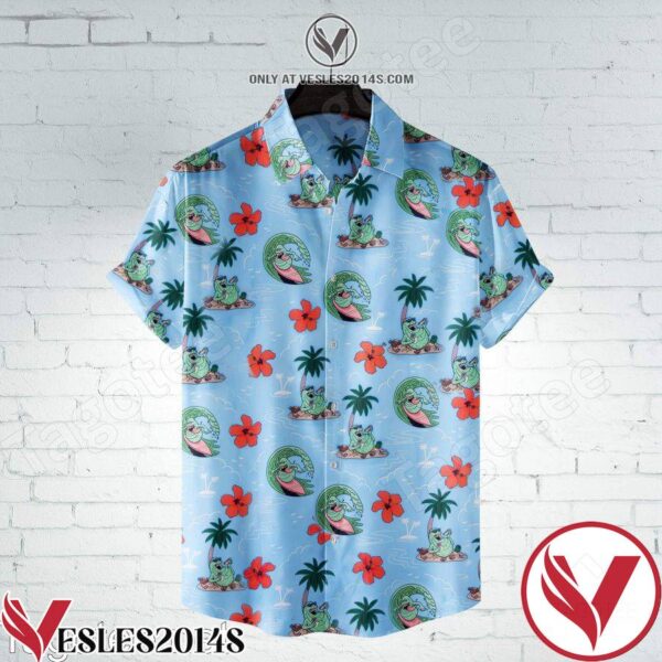 Ghostbusters Slimer Summer Vacation On Beach Hawaiian Shirt, Unique Gifts For Friends - Vesles2014S 1