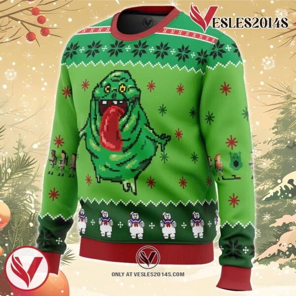 Ghostbusters Ugly Christmas Sweater, Unique Christmas Gift For Fans - Vesles2014S 1