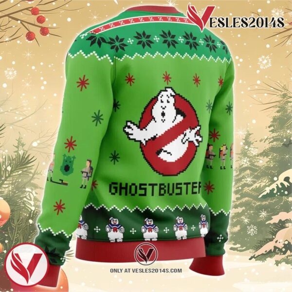 Ghostbusters Ugly Christmas Sweater, Unique Christmas Gift For Fans - Vesles2014S 2