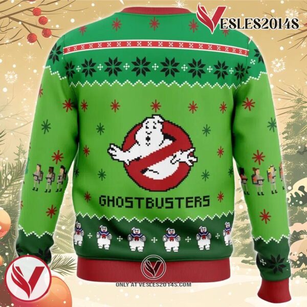Ghostbusters Ugly Christmas Sweater, Unique Christmas Gift For Fans - Vesles2014S 3