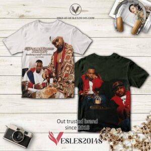 Ghostface Killah Bulletproof Wallets Album 3D T-Shirt, Perfect Gifts For Music Lovers - Vesles2014S