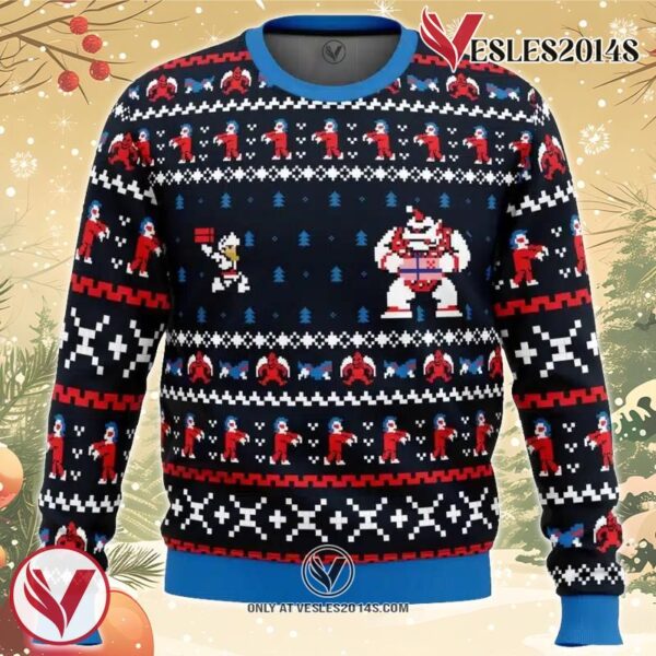 Ghosts ‘n Goblins ‘n Christmas Ugly Christmas Sweater, Unique Christmas Gift For Fans - Vesles2014S