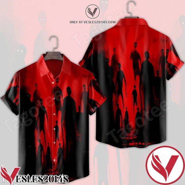 Ghosts Of New York Walking Tour Red Hawaiian Shirt, Unique Gifts For Friends - Vesles2014S 1