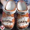 Giants Orange-White Clog Shoes Custom Name, Unique Gift From  Vesles2014S