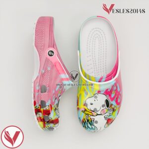 Gift Snoopy Peanuts Cartoon Crocs 3D Clog For Men Women Kids Shoes, Unique Gift From  Vesles2014S 4