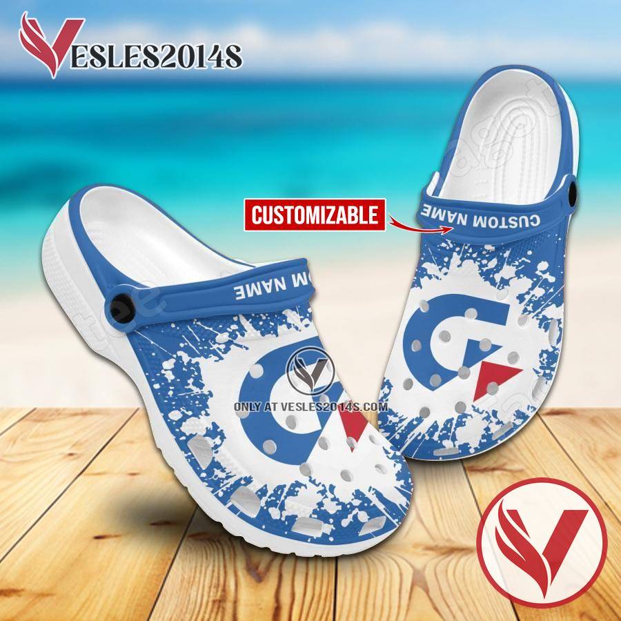 Gigabyte Technology Logo Crocs Shoes For Men And Women, Unique Clogs Shoes For Fans - Vesles2014S
