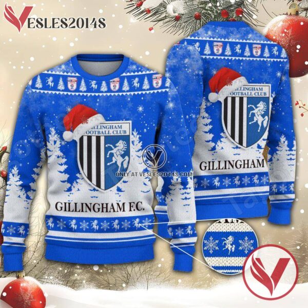 Gillingham Sport Ugly Christmas Sweater, Unique Gifts For Fans - Vesles2014aS 1