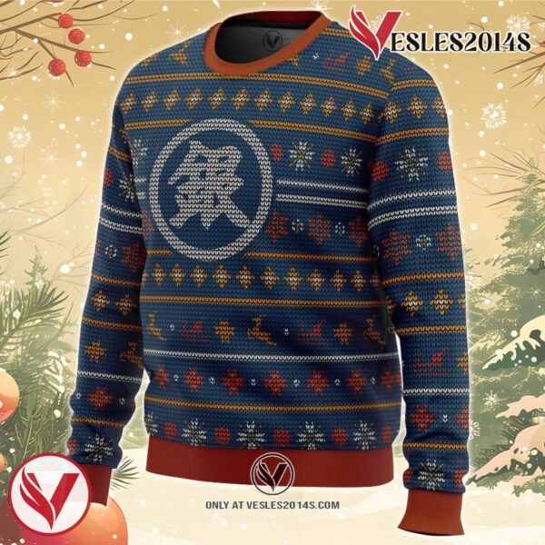 Gintama Gintoki Symbol Ugly Christmas Sweater, Unique Christmas Gift For Fans - Vesles2014S 1