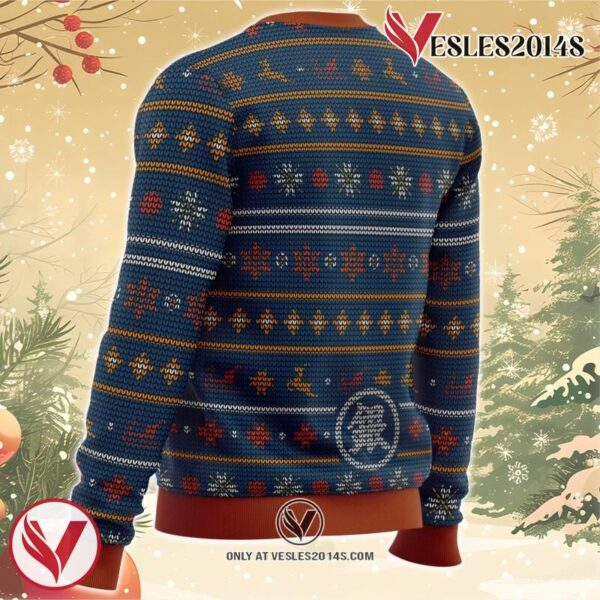 Gintama Gintoki Symbol Ugly Christmas Sweater, Unique Christmas Gift For Fans - Vesles2014S 2