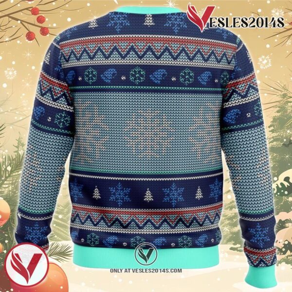 Gintama Gintoki and Sadaharu Ugly Christmas Sweater, Unique Christmas Gift For Fans - Vesles2014S 3