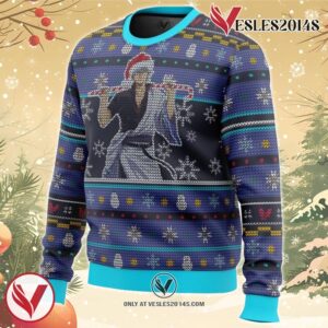 Gintama Sakata Gintoki Ugly Christmas Sweater, Unique Christmas Gift For Fans - Vesles2014S 1