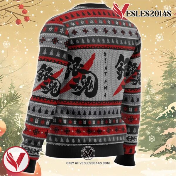 Gintama Shinsuke and Gintoki Ugly Christmas Sweater, Unique Christmas Gift For Fans - Vesles2014S 2