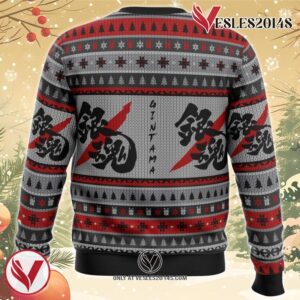 Gintama Shinsuke and Gintoki Ugly Christmas Sweater, Unique Christmas Gift For Fans - Vesles2014S 3