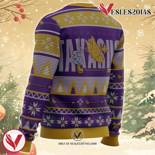 Gintama Smokin Shinsuke Ugly Christmas Sweater, Unique Christmas Gift For Fans - Vesles2014S 2