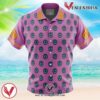 Giorno Giovanna Anime Jojo’s Bizarre Adventure Hawaiian Button Up Shirt, Perfect Gifts For Anime Lovers - Vesles2014S