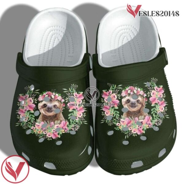 Girl Loves Sloth Cute Crocband Clog Shoes, Unique Gift From  Vesles2014S
