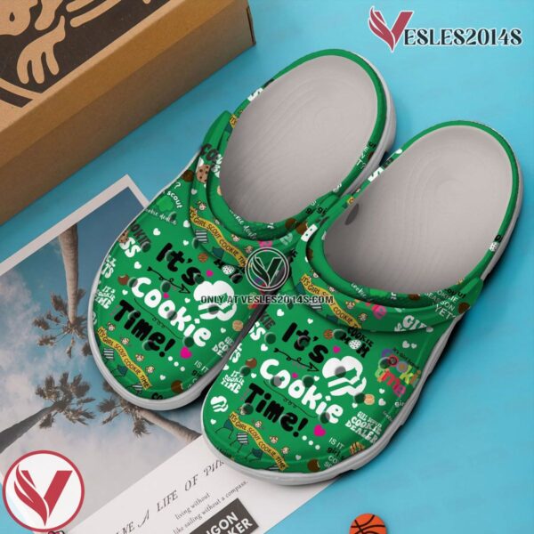 Girl Scout Cookie Time Food Crocs Crocband Clogs Shoes Comfortable For Men Women and Kids, Unique Gift From  Vesles2014S 2