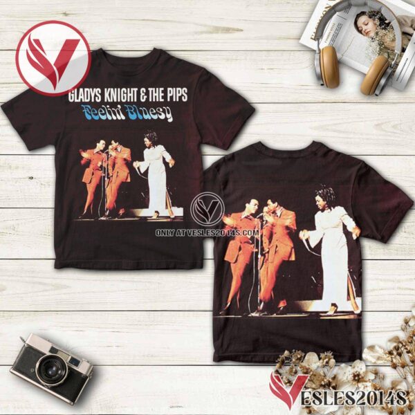Gladys Knight And The Pips Feelin’ Bluesy Album Cover Shirt, Unique Gifts For Music Lovers - Vesles2014S