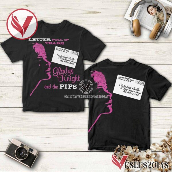 Gladys Knight And The Pips Letter Full Of Tears Album Cover Shirt, Unique Gifts For Music Lovers - Vesles2014S