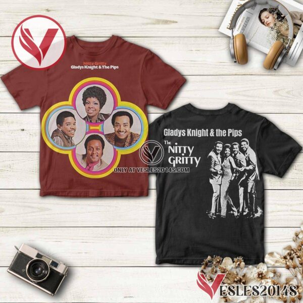 Gladys Knight And The Pips Nitty Gritty Album Cover Shirt, Unique Gifts For Music Lovers - Vesles2014S