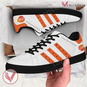 GlaxoSmithKline (GSK) Logo Print Stan Smith Shoes For Men And Womens - Vesles2014s 1
