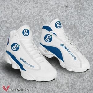 Global Payments Logo Air Jordan 13 Shoes, Best Sneaker Gifts For Fans - Vesles2014s