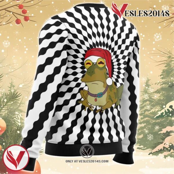 Glory To The Hypnotoad Ugly Christmas Sweater, Unique Christmas Gift For Fans - Vesles2014S 2