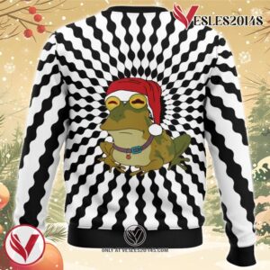 Glory To The Hypnotoad Ugly Christmas Sweater, Unique Christmas Gift For Fans - Vesles2014S 3
