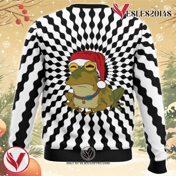 Glory To The Hypnotoad Ugly Christmas Sweater, Unique Christmas Gift For Fans - Vesles2014S 3