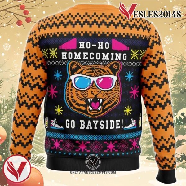 Go Bayside Saved by the Bell Ugly Christmas Sweater, Unique Christmas Gift For Fans - Vesles2014S 1