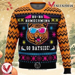 Go Bayside Saved by the Bell Ugly Christmas Sweater, Unique Christmas Gift For Fans - Vesles2014S