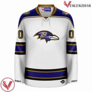 Go Renvens Baltimore Personalize White Jersey, Ice Hockey Coach Gift - Vesles2014S