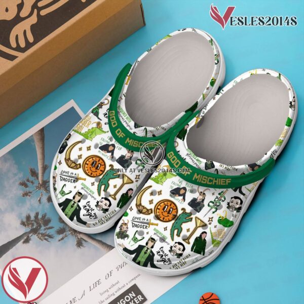 God of Mischief Movie Crocs Crocband Clogs Shoes Comfortable For Men Women and Kids - Vesles2014S 3