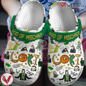 God of Mischief Movie Crocs Crocband Clogs Shoes Comfortable For Men Women and Kids - Vesles2014S