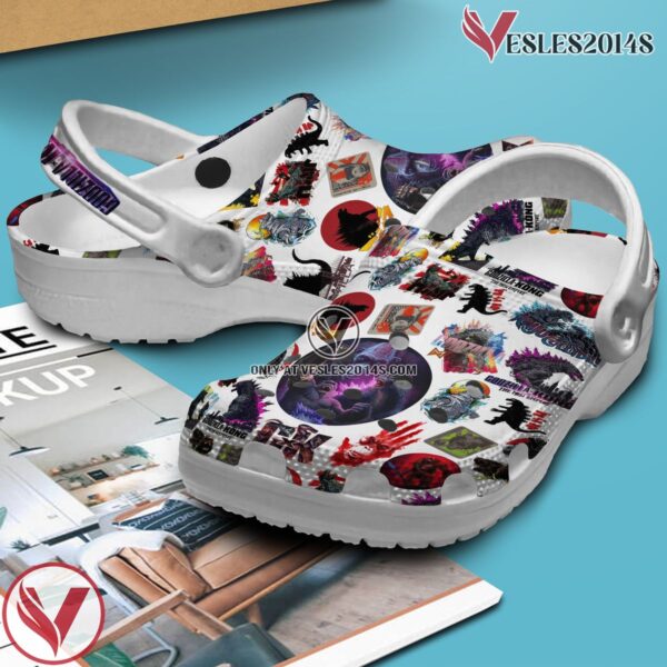 Godzilla And Kong Movie Crocs Crocband Clogs Shoes Comfortable For Men Women and Kids - Vesles2014S 3