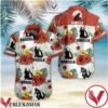 Godzilla Red Hibiscus And Plumeria White Hawaiian Shirt, Unique Gifts For Friends - Vesles2014S 1