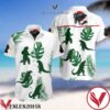 Godzilla White Hawaiian Shirt And Short, Unique Gifts For Friends - Vesles2014S 1