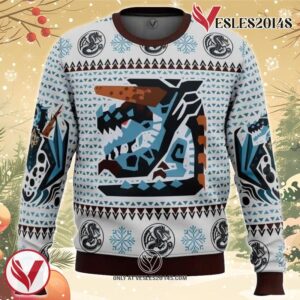 Gogmazios Monster Hunter Ugly Christmas Sweater, Unique Christmas Gift For Fans - Vesles2014S