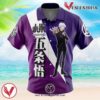 Gojo Satoru Hollow Purple Jujutsu Kaisen Hawaiian Button Up Shirt, Perfect Gifts For Anime Lovers - Vesles2014S