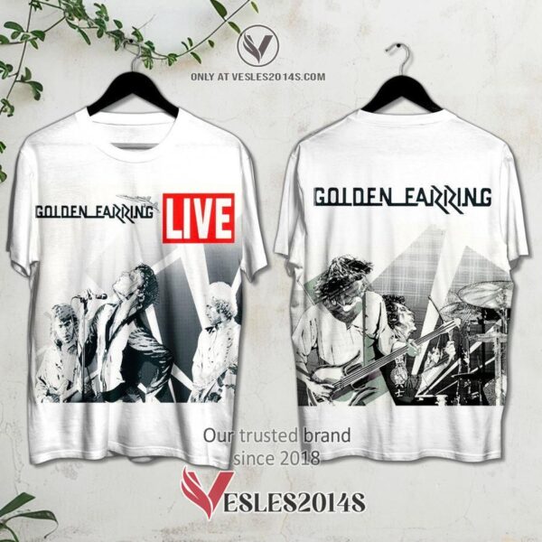 Golden Earring Album 3D Shirt, Unique Gifts For Music Lovers - Vesles2014S