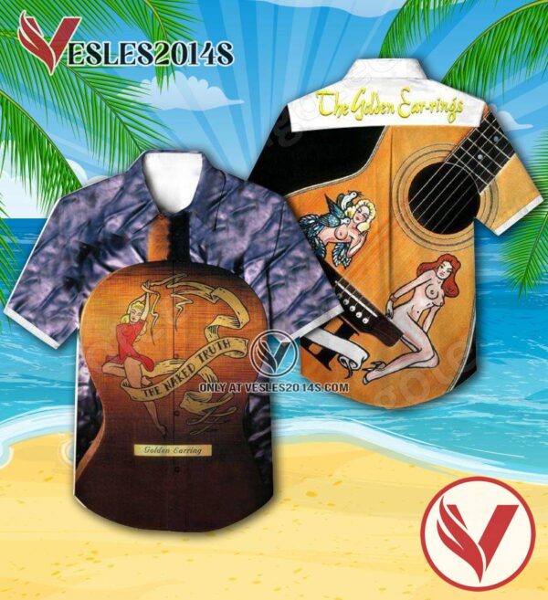 Golden Earring The Naked Truth Album Cover Hawaiian Shirt, Unique Gifts For Music Lovers - Vesles2014S